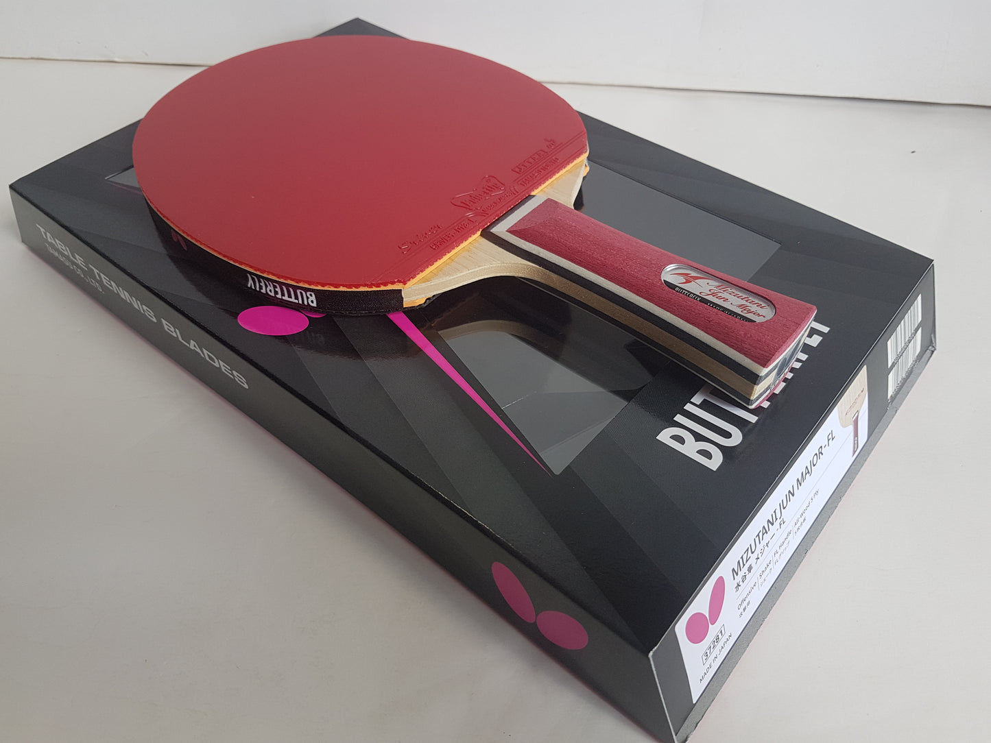 Mizutani Jun Major With Sriver Rubbers