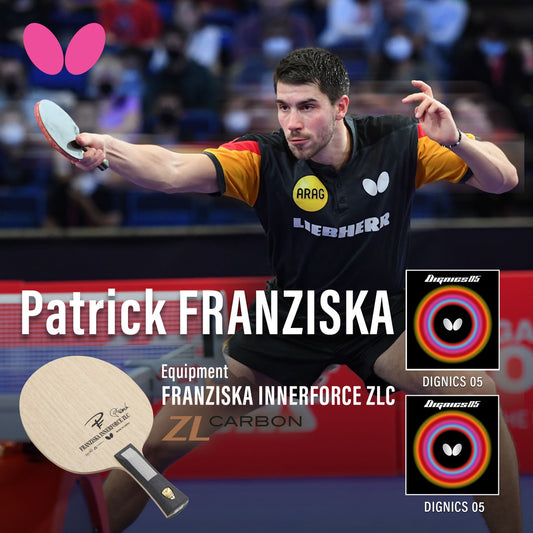 Franziska Innerforce ZLC Blade with Dignics 05 Rubbers