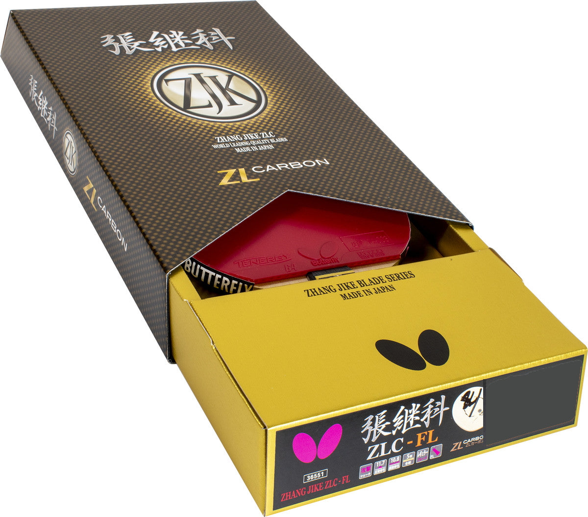 Zhang Jike ZLC FL Blade With Tenergy 64 Rubbers