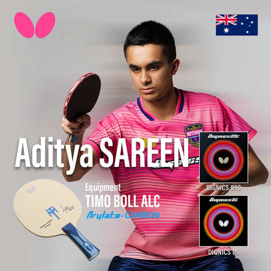 Timo Boll ALC Blade with Dignics 09C & Dignics 05 Rubbers